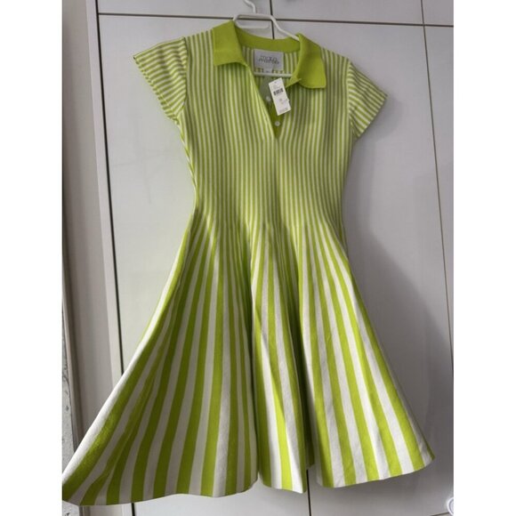 NWT Size XS - Mare Mare Polo Fit & Flare Cotton Sweater Mini Dress (NWT US$158) - Picture 11 of 16